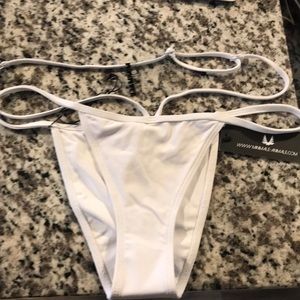 Minimale Animale white bikini bottom